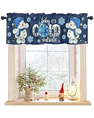 Snowman valances kitchen for sale  Delivered anywhere in USA 