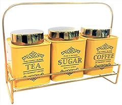 Set vintage canisters for sale  Delivered anywhere in UK