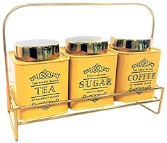 Set vintage canisters for sale  Delivered anywhere in UK