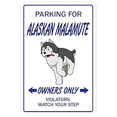 Alaskan malamute parcheggio usato  Spedito ovunque in Italia 