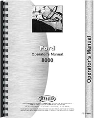 Used, Ford 8000 Tractor Operators Manual for sale  Delivered anywhere in USA 