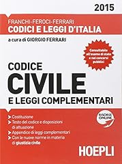 Codice civile leggi usato  Spedito ovunque in Italia 