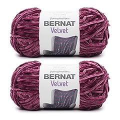 Bernat velvet burgundy for sale  Delivered anywhere in USA 