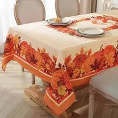 Sastybale pumpkin tablecloth for sale  Delivered anywhere in USA 