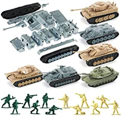 WW2 Army Tank and Army Men Toys Playset,6 Take Apart for sale  Delivered anywhere in USA 