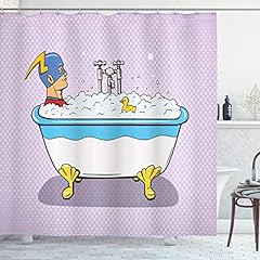 Abakuhaus comic duschvorhang gebraucht kaufen  Wird an jeden Ort in Deutschland