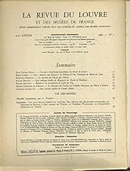 Revue louvre 1962 d'occasion  Livré partout en France