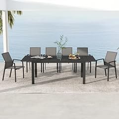 Piece aluminum outdoor for sale  Delivered anywhere in USA 