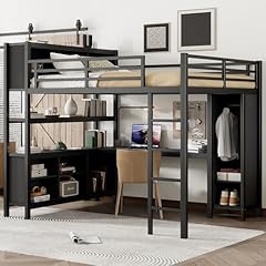 Queen loft bed for sale  Delivered anywhere in USA 