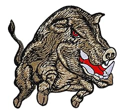 Boar warthog embroidered for sale  Delivered anywhere in USA 