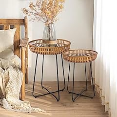 Oakrain rattan side for sale  Delivered anywhere in USA 