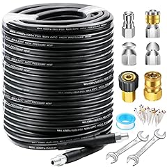 150FT Sewer Jetter Kit for Pressure Washer, 5800PSI for sale  Delivered anywhere in USA 