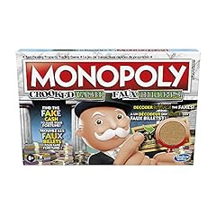 Used, Hasbro Monopoly Crooked Cash Board Game for Families for sale  Delivered anywhere in Canada