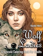Wolf ladies grayscale for sale  Delivered anywhere in USA 