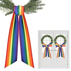 Rainbow sash wreath for sale  Delivered anywhere in USA 