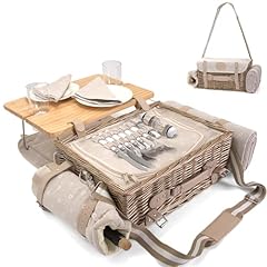 Mutifunctional wicker picnic for sale  Delivered anywhere in USA 