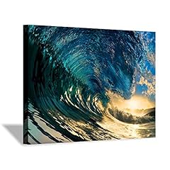 Ocean wave canvas for sale  Delivered anywhere in USA 