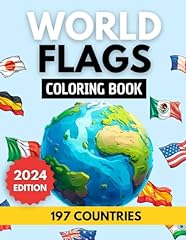 World flags coloring usato  Spedito ovunque in Italia 