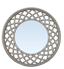 Silver spiral mirror for sale  Delivered anywhere in USA 