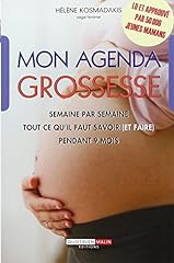Agenda grossesse semaine d'occasion  Livré partout en Belgiqu