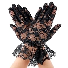 Black lace gloves for sale  Delivered anywhere in Ireland