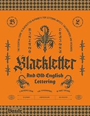Blackletter old english for sale  Delivered anywhere in USA 