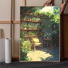 Diamond painting paesaggio usato  Spedito ovunque in Italia 