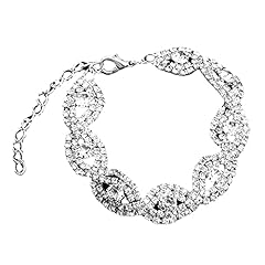 Rhinestone bracelet rhinestone for sale  Delivered anywhere in Ireland