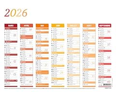 Oberthur calendrier mural d'occasion  Livré partout en France