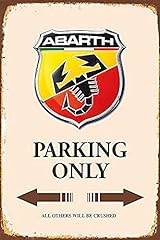 Abarth parking only usato  Spedito ovunque in Italia 