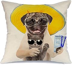 Pillow cover funny for sale  Delivered anywhere in USA 