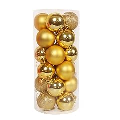 24pcs christmas balls for sale  Delivered anywhere in USA 