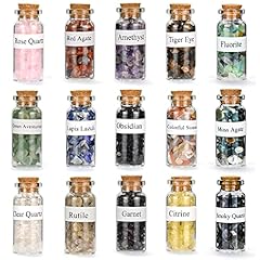15pcs crystals gemstone for sale  Delivered anywhere in UK