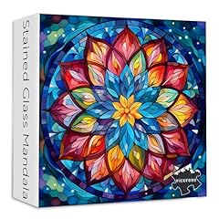 Stained glass mandala for sale  Delivered anywhere in USA 