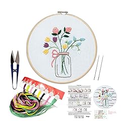 Embroidery kit including for sale  Delivered anywhere in USA 