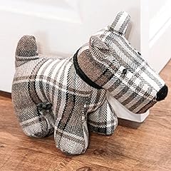 Scotty Dog Door Stop | Tartan Scotty Dog Gift | Dog for sale  Delivered anywhere in Ireland