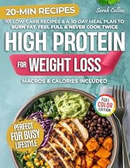 High protein cookbook for sale  Delivered anywhere in USA 