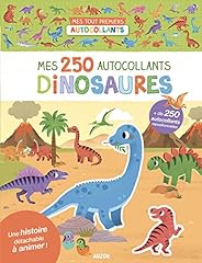 250 autocollants dinosaures d'occasion  Livré partout en France