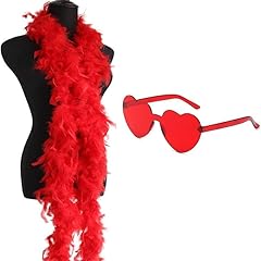 Feather boa 2pcs for sale  Delivered anywhere in UK