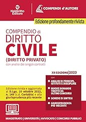 Compendio diritto civile usato  Spedito ovunque in Italia 