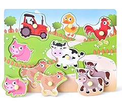 Wooden puzzles farm for sale  Delivered anywhere in USA 