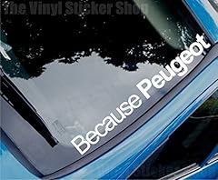 Car sticker peugeot for sale  Delivered anywhere in UK