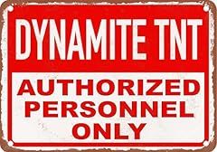 Metal sign dynamite for sale  Delivered anywhere in USA 