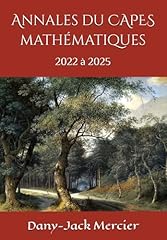 Annales capes mathématiques d'occasion  Livré partout en France