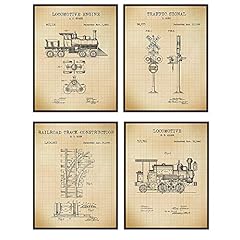Railroad patent art for sale  Delivered anywhere in USA 