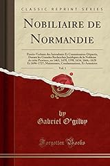 Nobiliaire normandie vol. d'occasion  Livré partout en France