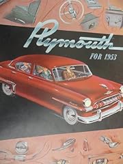 1953 plymouth sales for sale  Delivered anywhere in USA 
