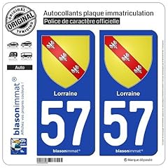 Autocollants plaque immatricul d'occasion  Livré partout en France
