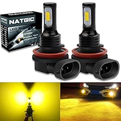 Natgic h11 lampadine usato  Spedito ovunque in Italia 