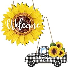 Pcs sunflower welcome for sale  Delivered anywhere in USA 